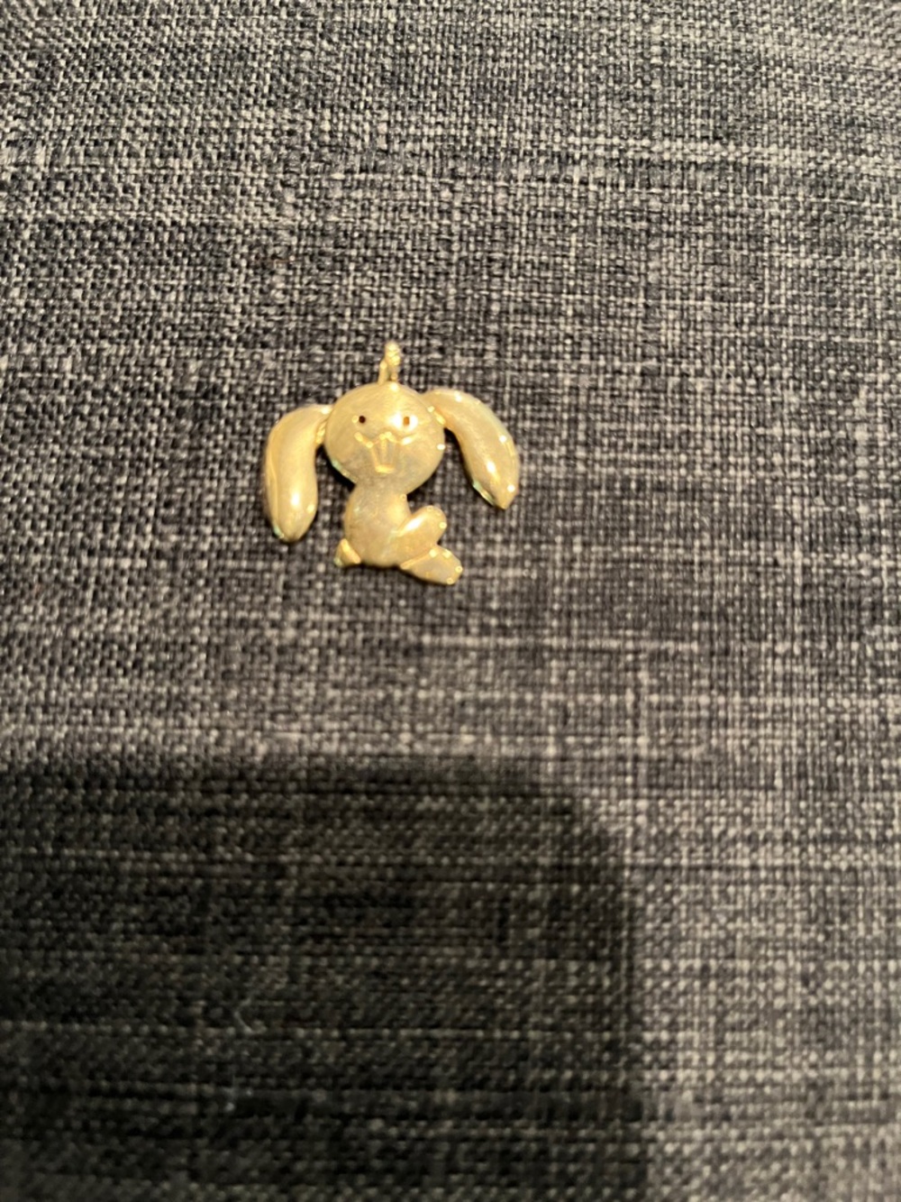 Avon  'Flopsy Bunny' Charm Pendant in Gold Tone